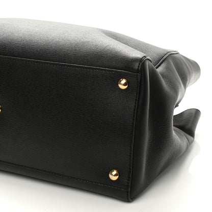 Fendi Vitello Elite Regular 2Jours Tote Black 10 of 10