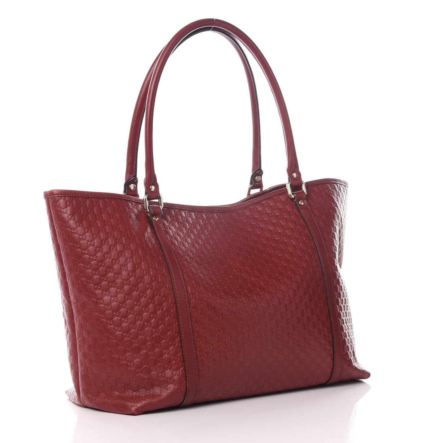 Microguccissima Medium Joy Tote Red