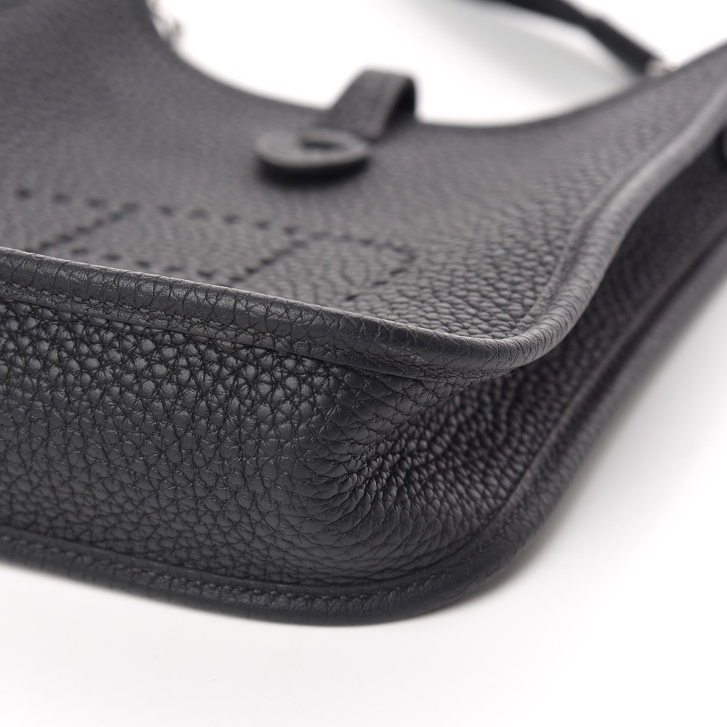 Hermes Taurillon Clemence Evelyne TPM Black 10 of 11