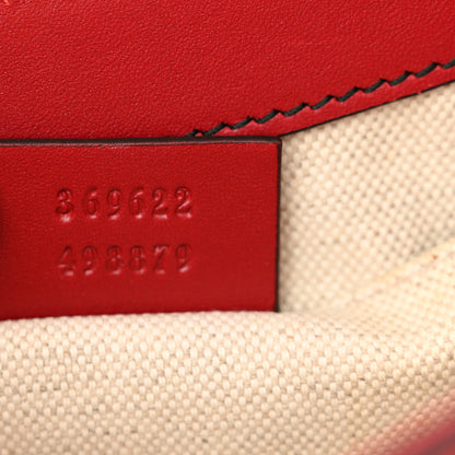 Gucci Guccissima Mini Emily Chain Shoulder Bag Red 7 of 11