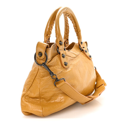 Balenciaga Agneau Classic Hardware First Jaune Moutarde 4 of 11