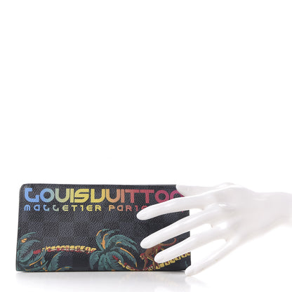 Louis Vuitton Damier Cobalt Jungle Brazza Wallet 2 of 9