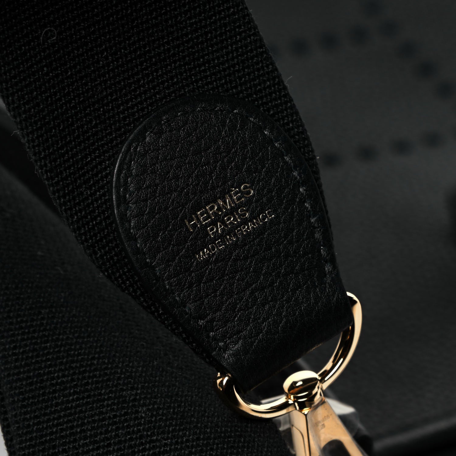 Hermes Taurillon Clemence Evelyne III PM Black 10 of 11