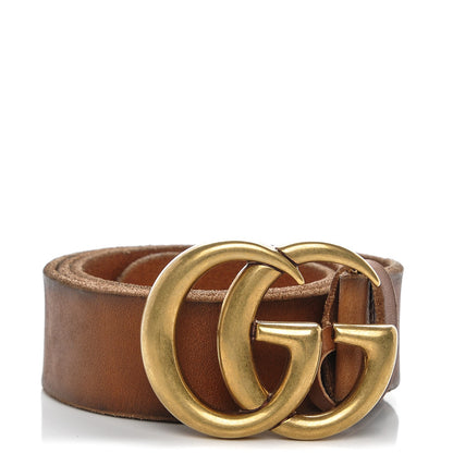 Gucci Faded Calfskin Double G 40mm Belt 85 34 Cuir 1 of 6