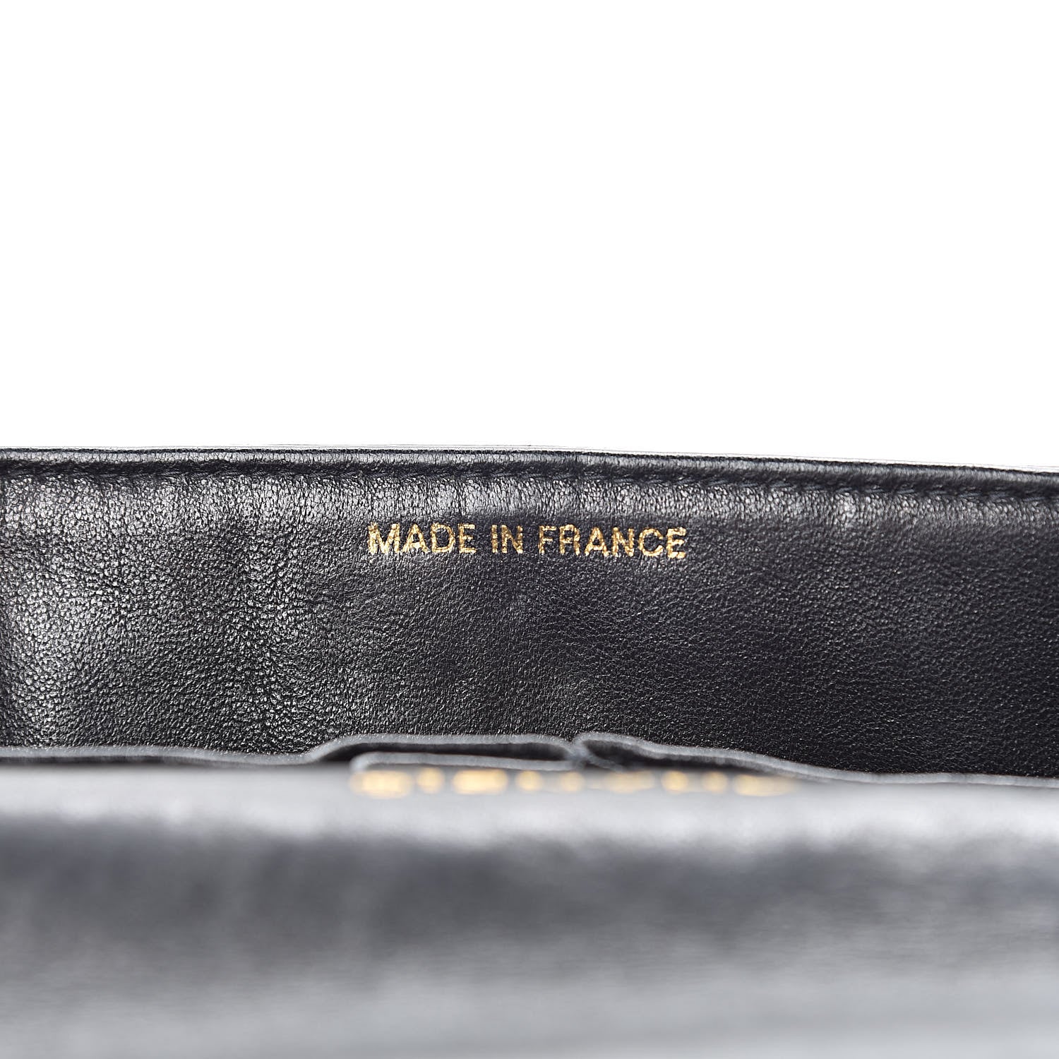 Chanel Lambskin East West Chocolate Bar Flap Black 7 of 17