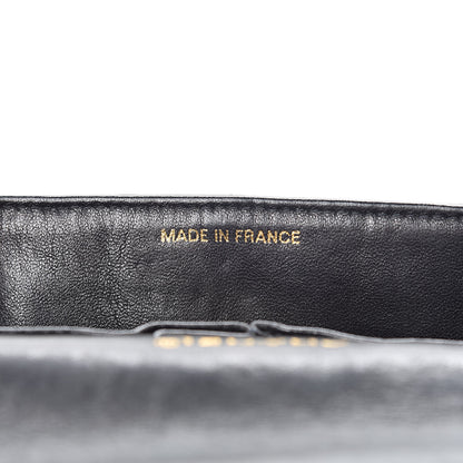 Chanel Lambskin East West Chocolate Bar Flap Black 7 of 17
