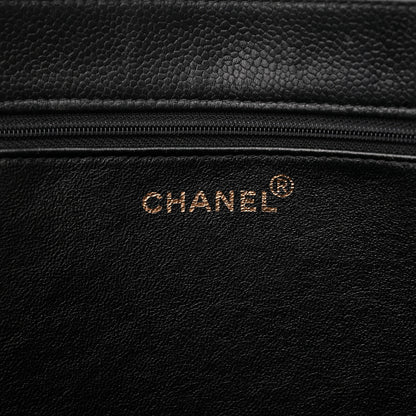 Chanel Caviar CC Shopper Tote Black 6 of 21