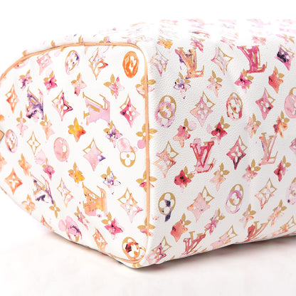 Louis Vuitton Watercolor Aquarelle Speedy 35 White 7 of 13