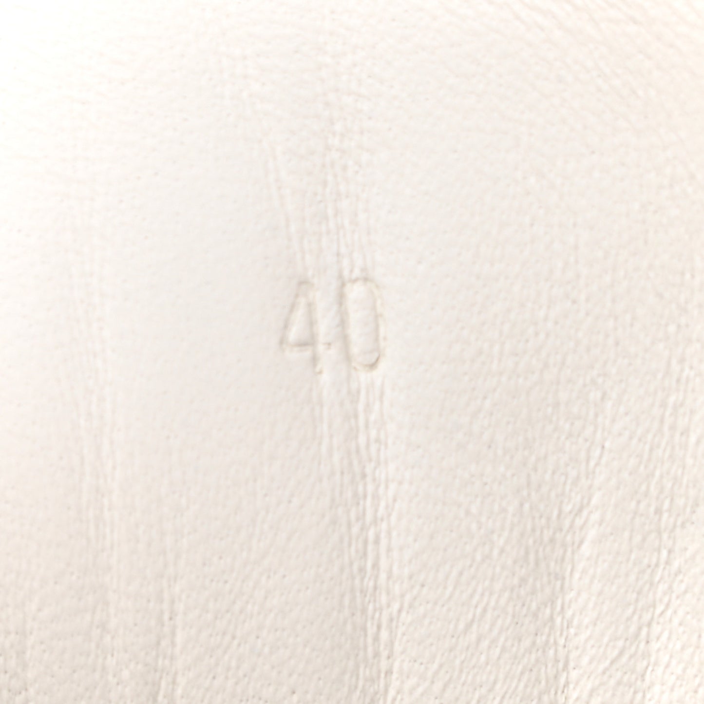 Calfskin Perforated Daydream Sneakers 40 White