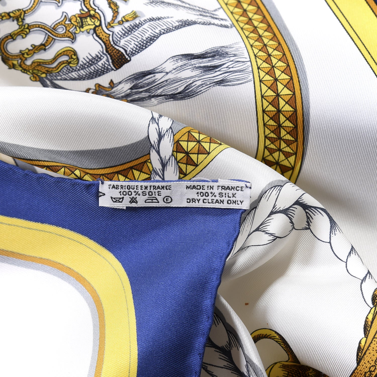 Hermes Silk Grand Apparat Scarf 90 5 of 6