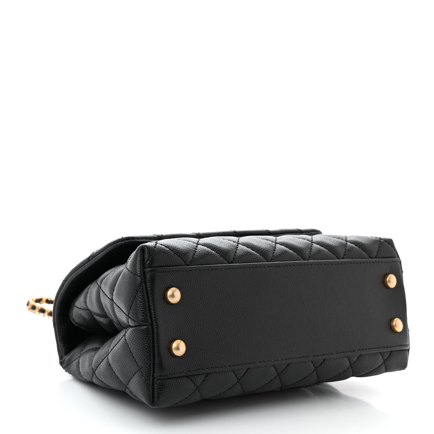 Chanel Caviar Quilted Mini Coco Handle Flap Black 4 of 11