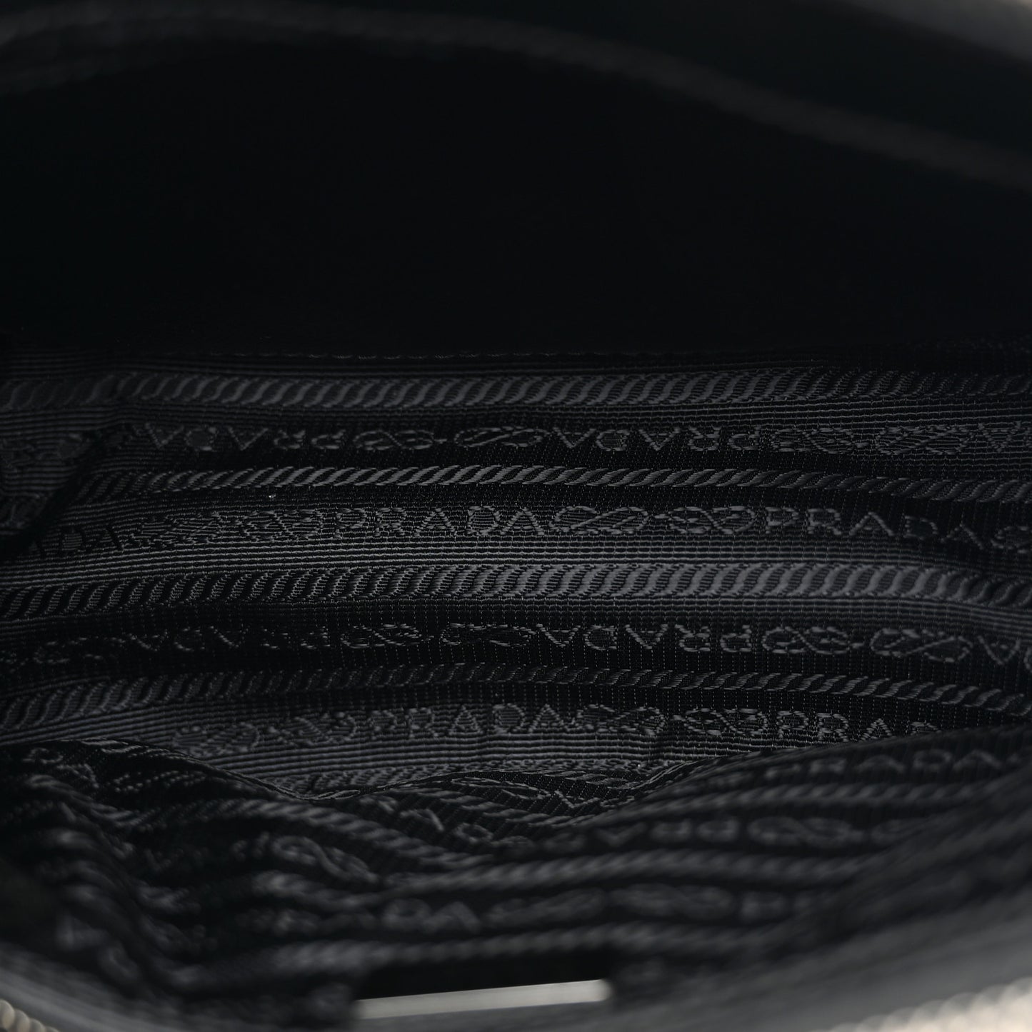 Saffiano Lux Crystal Mini Galleria Double Zip Tote Black