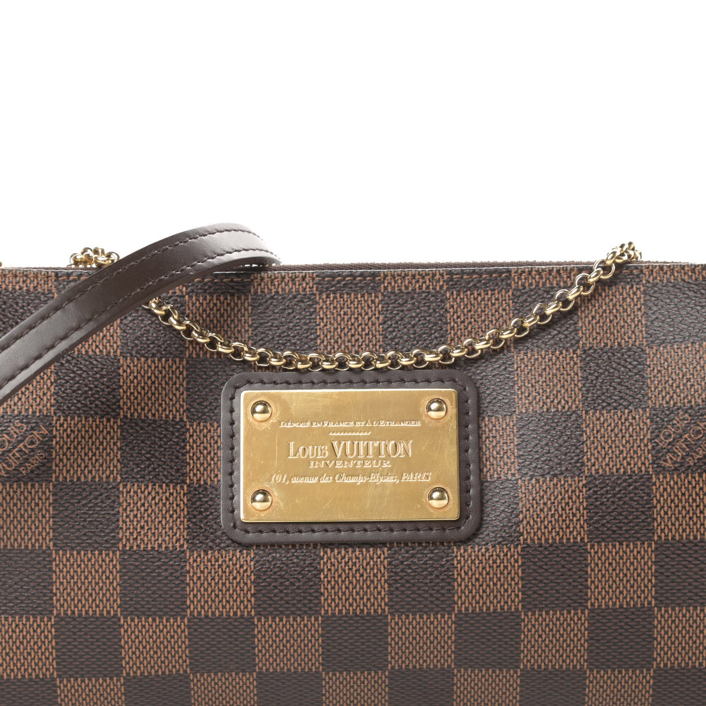 Damier Ebene Eva Clutch