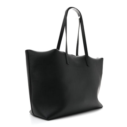 Saint Laurent Calfskin Large Shopping Tote Black 4 of 13