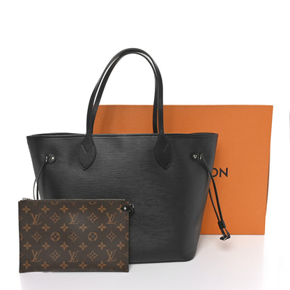 Louis Vuitton Epi Monogram Neverfull MM Black 11 of 11