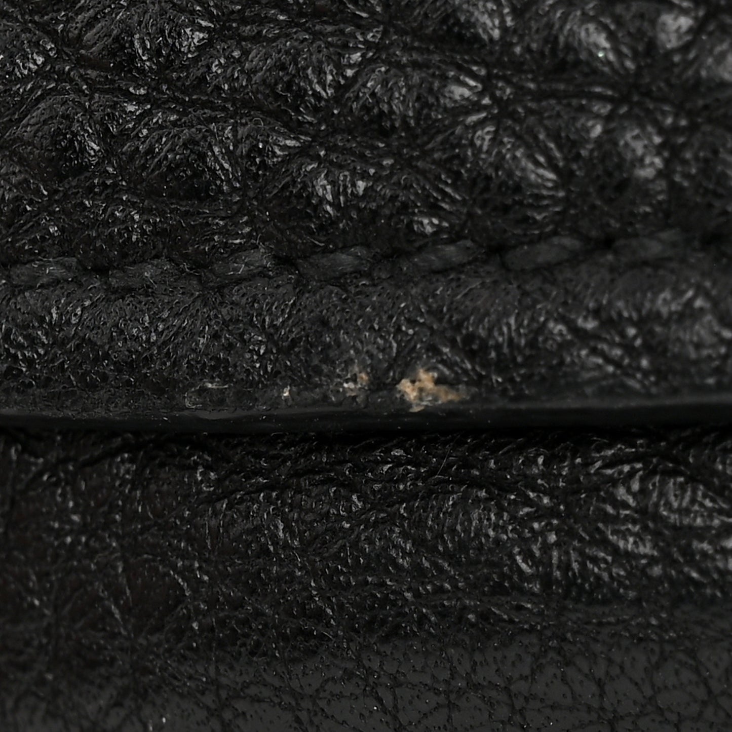 Vitello Phenix Shopping Tote Black