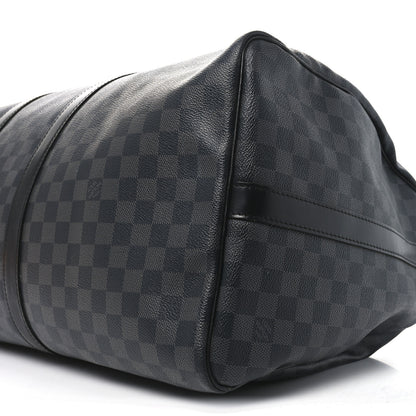 Louis Vuitton Damier Graphite Keepall Bandouliere 55 10 of 10