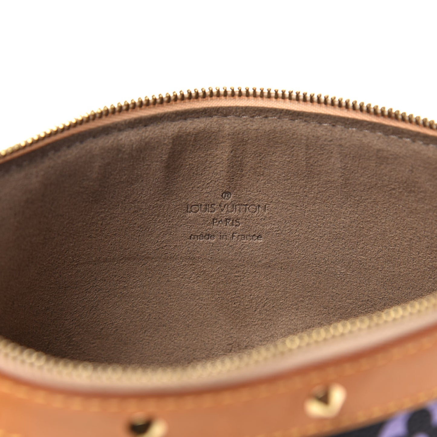 Monogram Multicolor Pochette Accessories Black