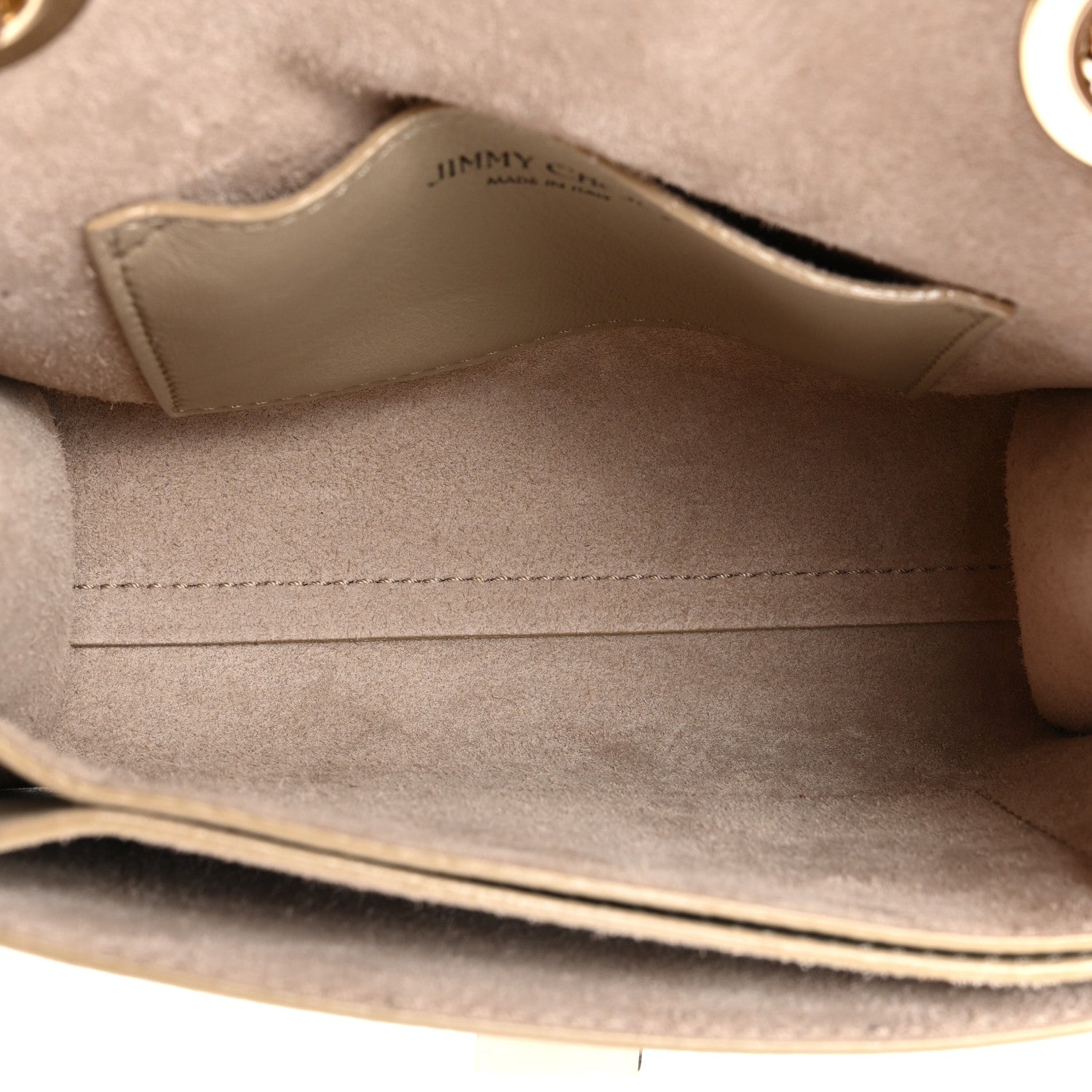 Jimmy Choo Soft Grainy Goatskin Mini Rebel Crossbody Chai 5 of 14