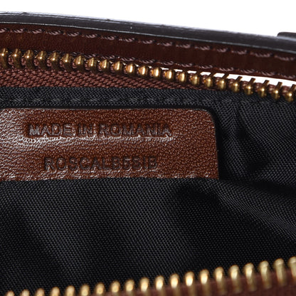 Burberry House Check Bridle Calfskin Peyton Crossbody Tan 7 of 9