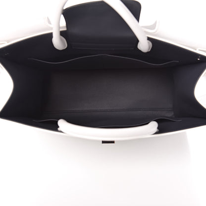 Christian Dior Bullcalf Large Diorever Flap White 5 of 9