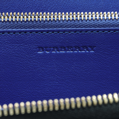 Burberry Calfskin Ziggy Zip Around Wallet Brilliant Blue 8 of 8