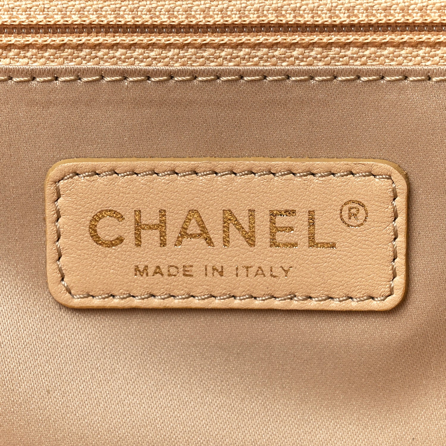 Chanel Lambskin Stitched Clutch Black Gold 6 of 12