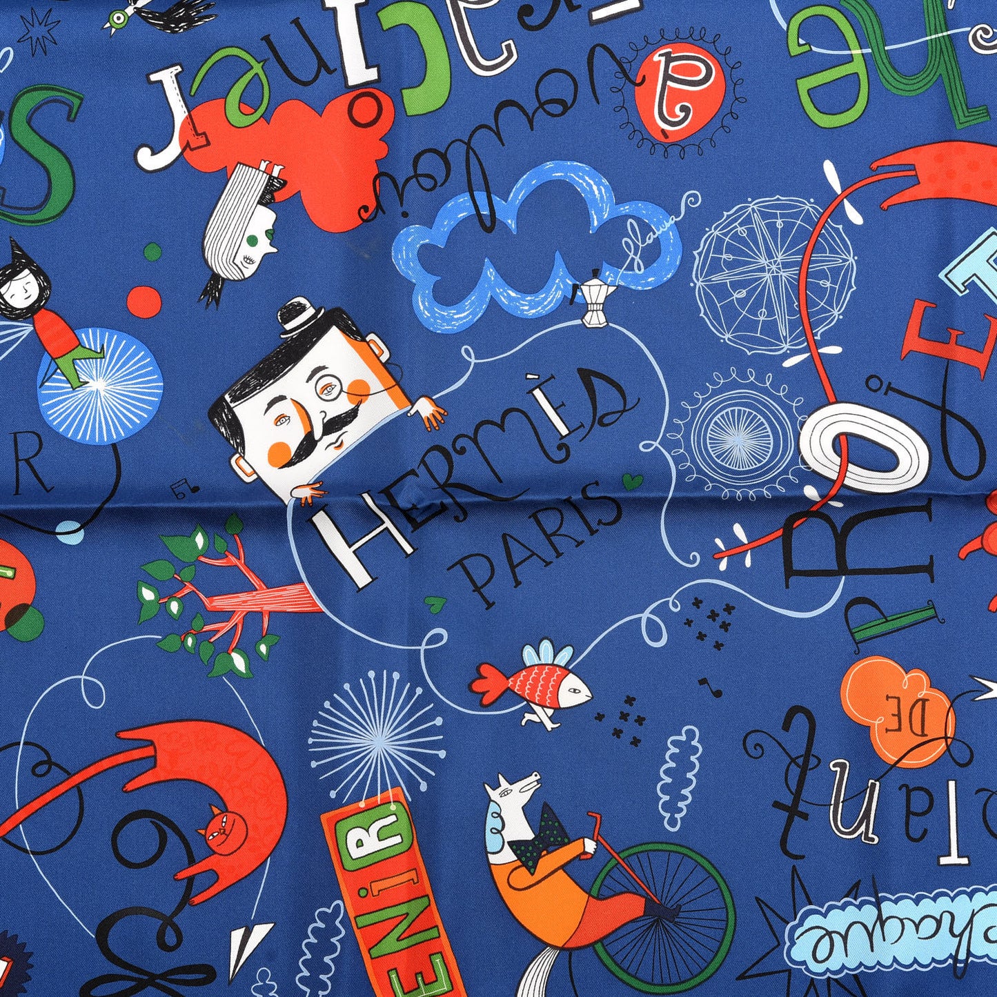 Silk Les Confessions Scarf 90