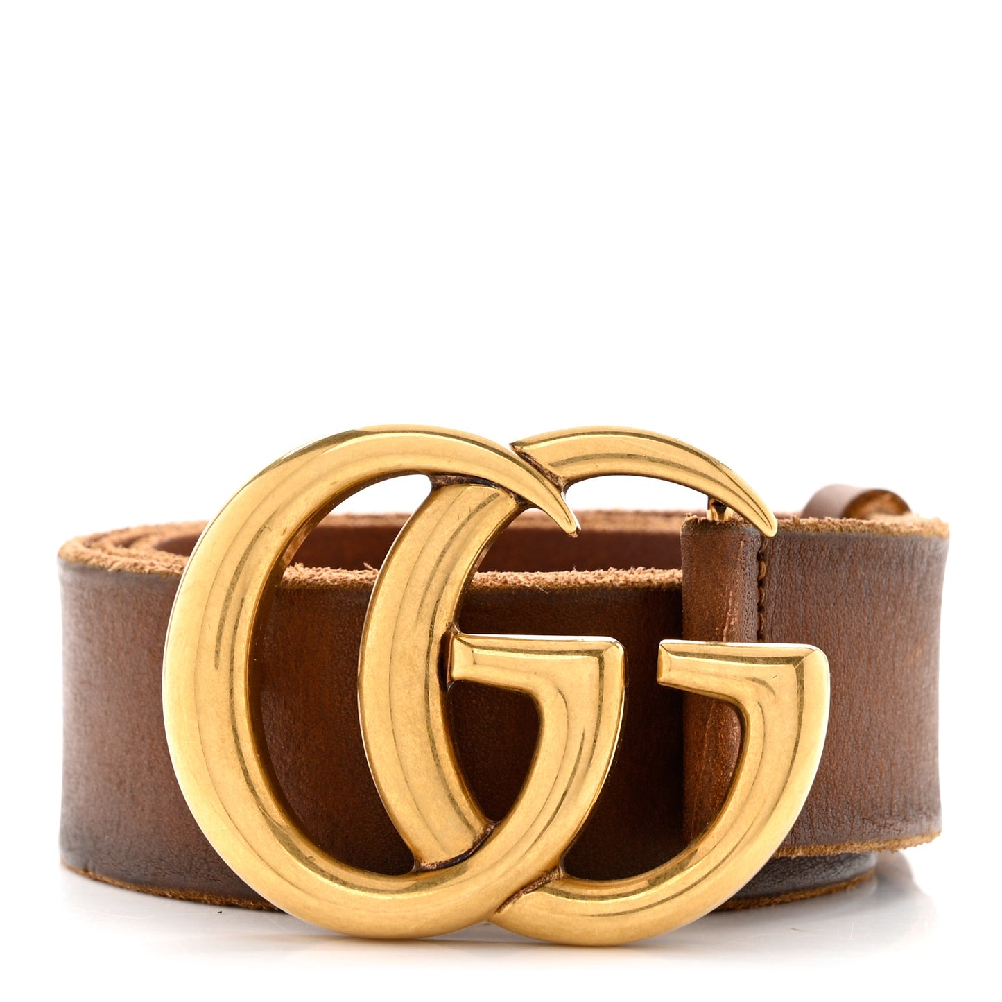 Faded Calfskin Double G 40mm Belt 80 32 Cuir