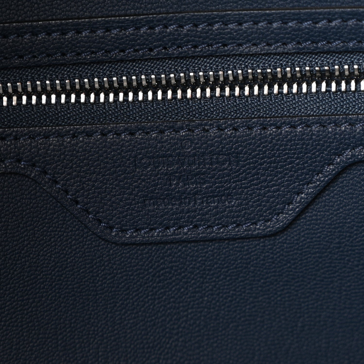 Louis Vuitton Veau Ecorce Haute Maroquinerie Blue 7 of 10