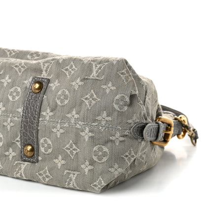 Louis Vuitton Denim Neo Cabby MM Grey 8 of 8