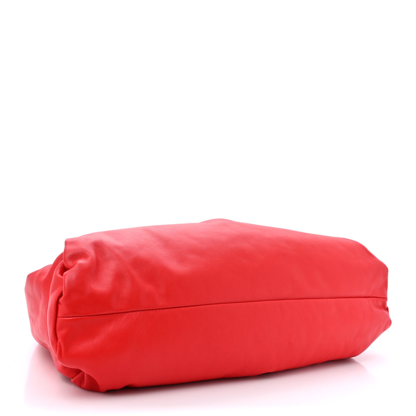 BOTTEGA VENETA Smooth Butter Calfskin Small The Shoulder Pouch Red