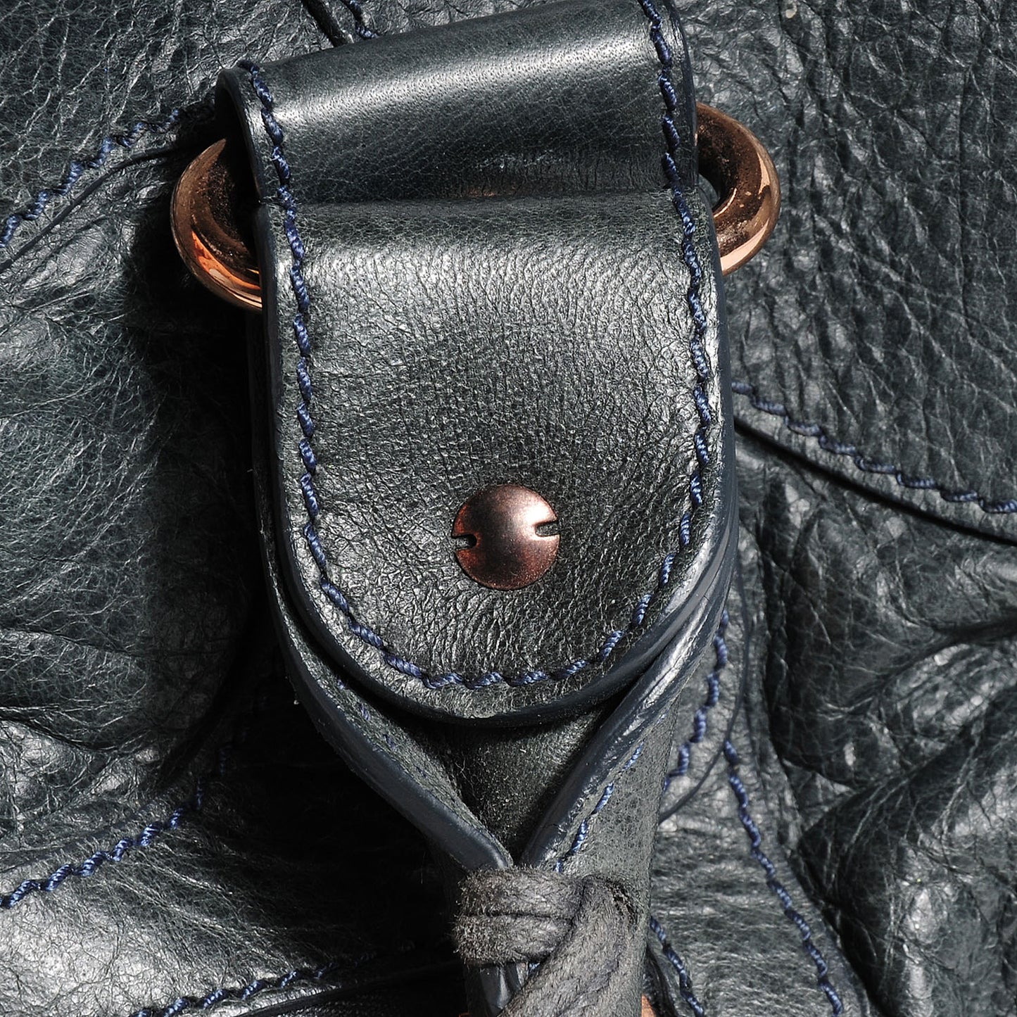 Agneau Giant 21 Rose Gold Hardware City Anthracite