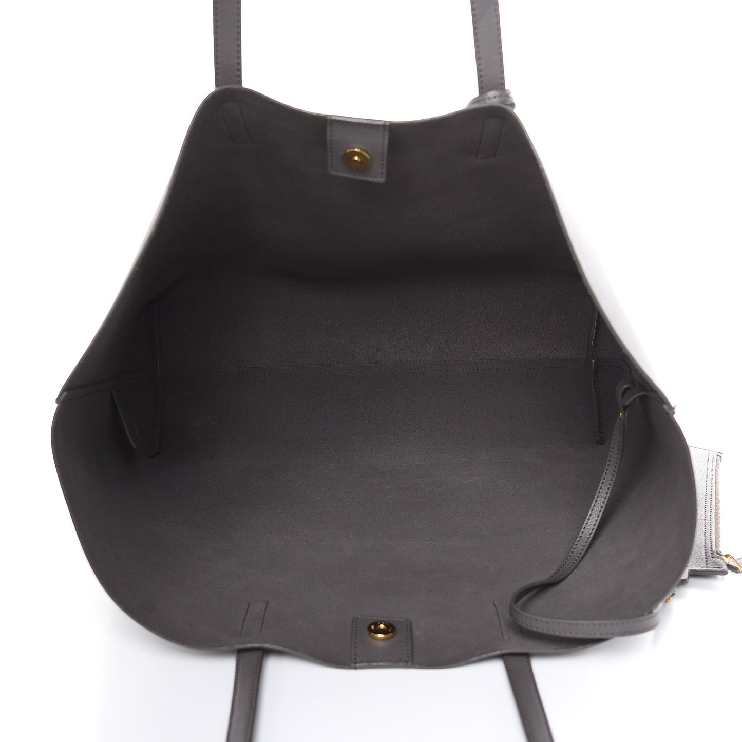 Calfskin Large Shopping Tote Earth