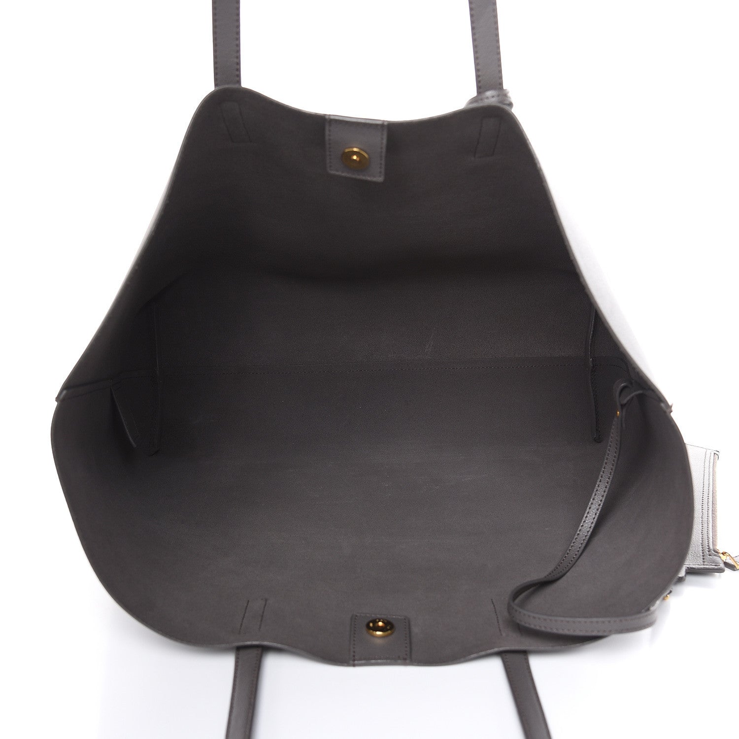 Saint Laurent Calfskin Large Shopping Tote Earth 6 of 12