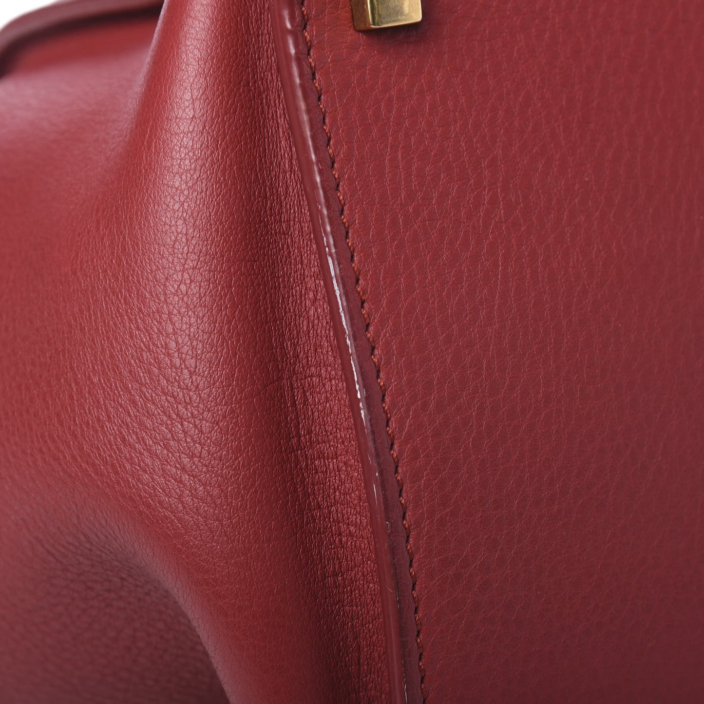Supple Calfskin Medium Phantom Luggage Red