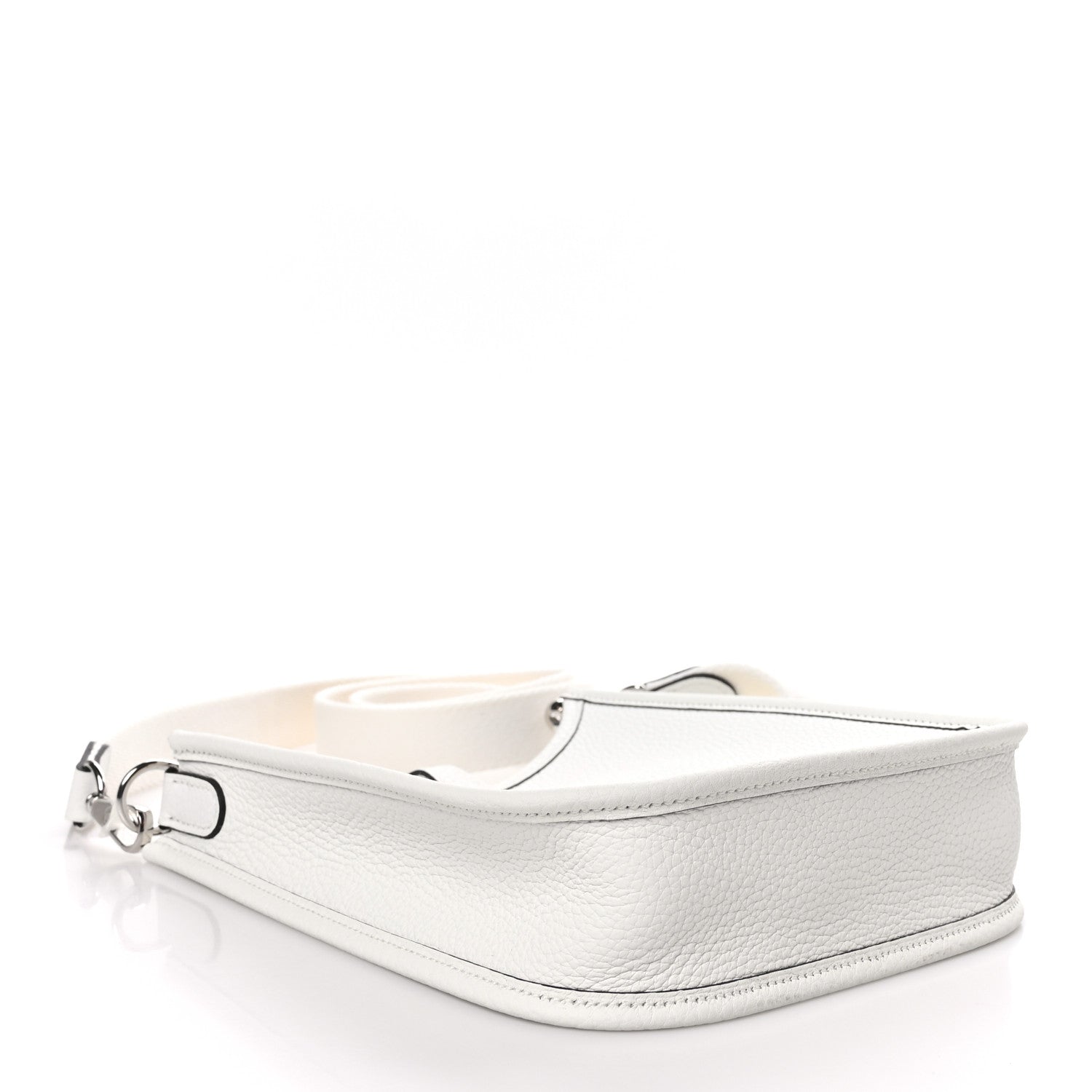 Hermes Taurillon Clemence Amazone Evelyne TPM New White 4 of 11