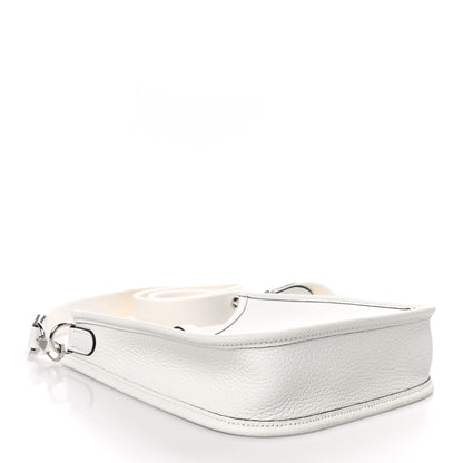 Hermes Taurillon Clemence Amazone Evelyne TPM New White 4 of 11