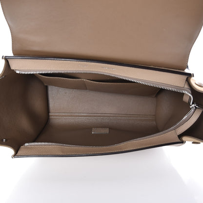 Celine Drummed Calfskin Suede Small Trapeze Dune 5 of 6
