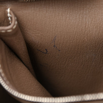 Hermes Taurillon Clemence Birkin 35 Etoupe 12 of 14