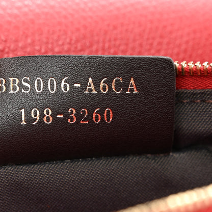 Fendi Vitello Cruise F is Fendi FF 1974 Embossed Medium Envelope Wallet On Chain Fragola Maya Black 8 of 12