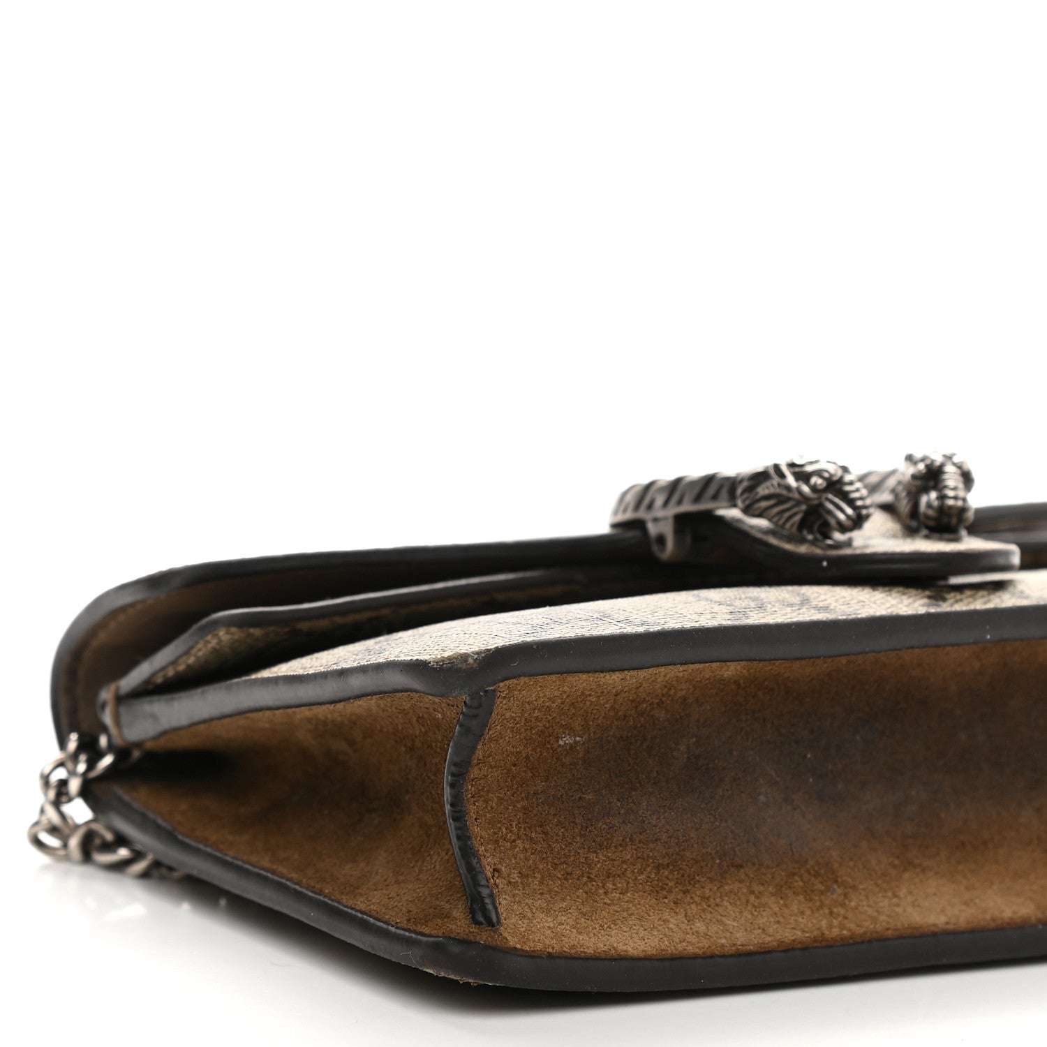 Gucci GG Supreme Monogram Super Mini Dionysus Shoulder Bag Taupe 7 of 12