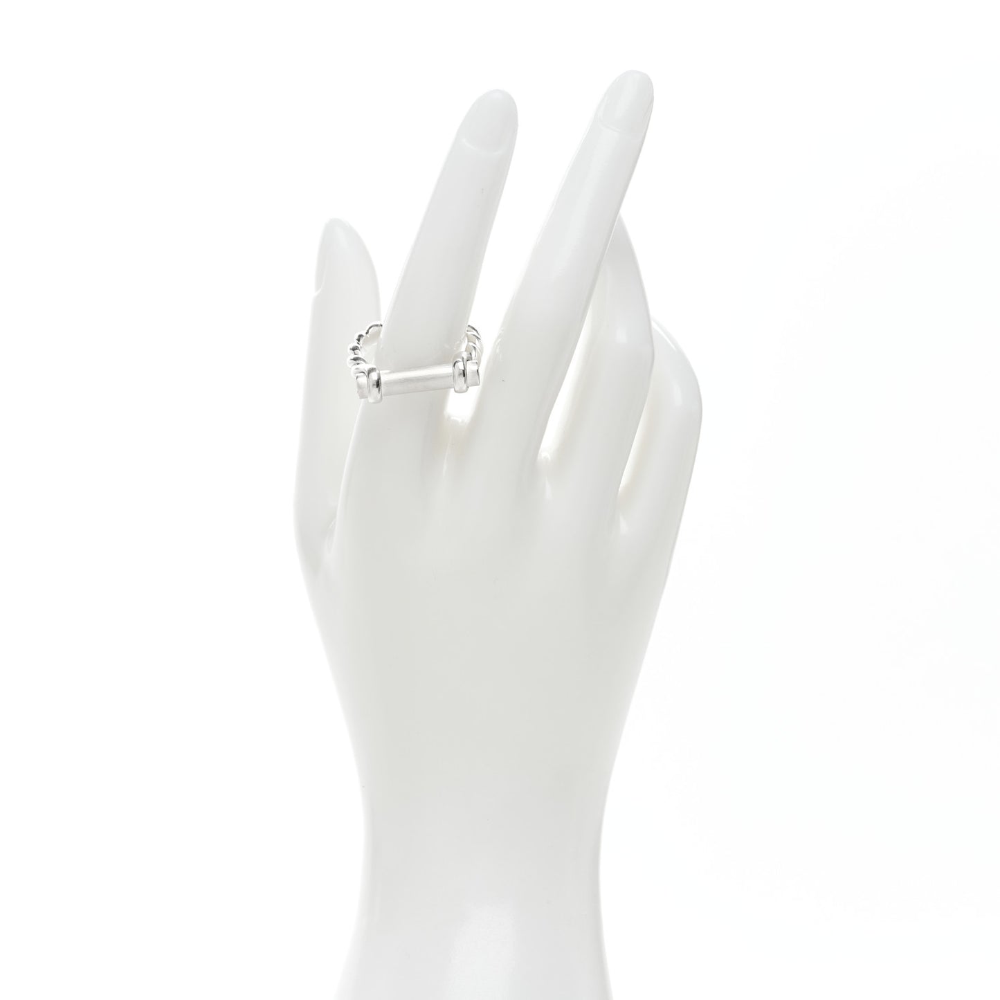 Sterling Silver 7mm Maritime Shackle Ring 62 10