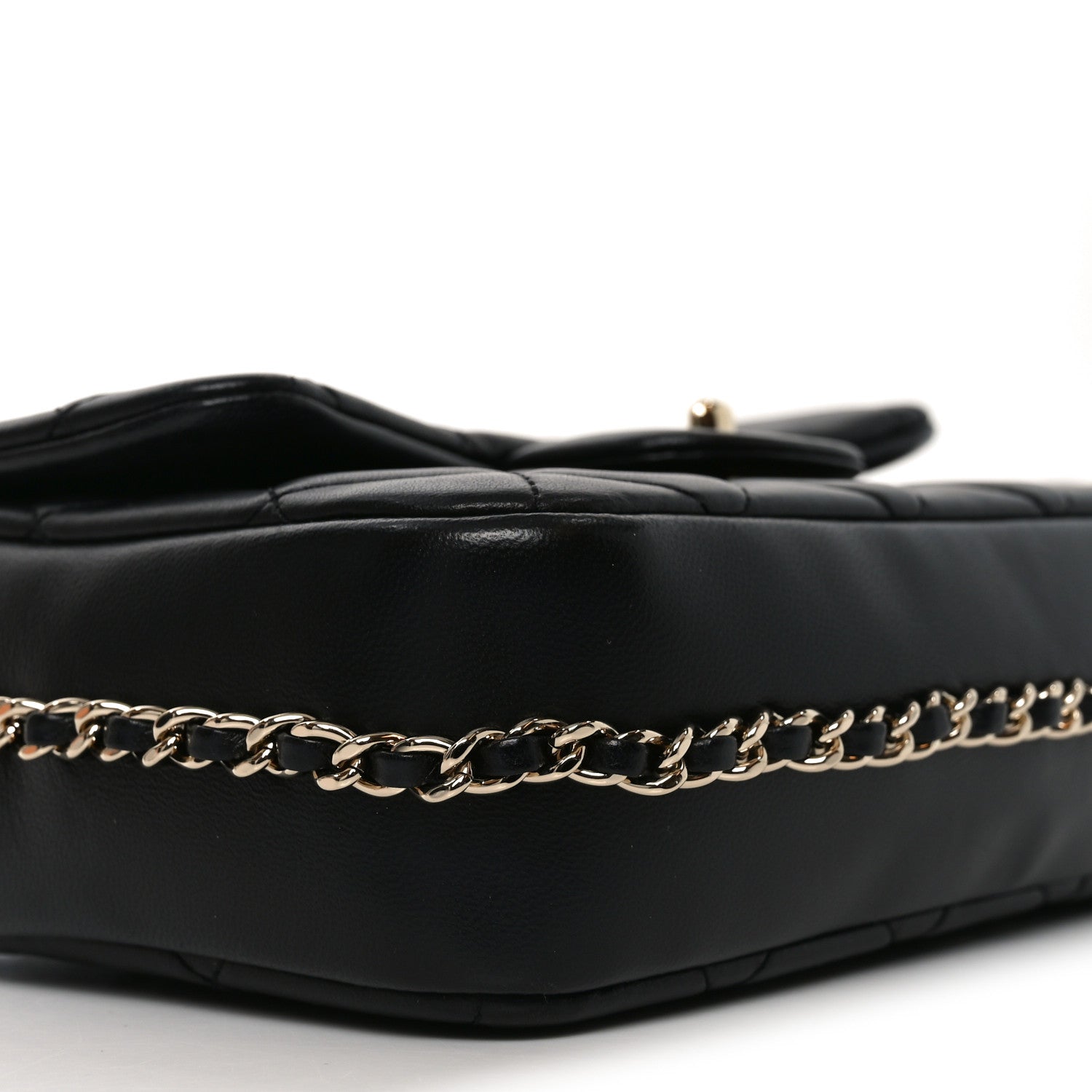 Chanel Lambskin Quilted Small My Precious Flap Black 9 of 11