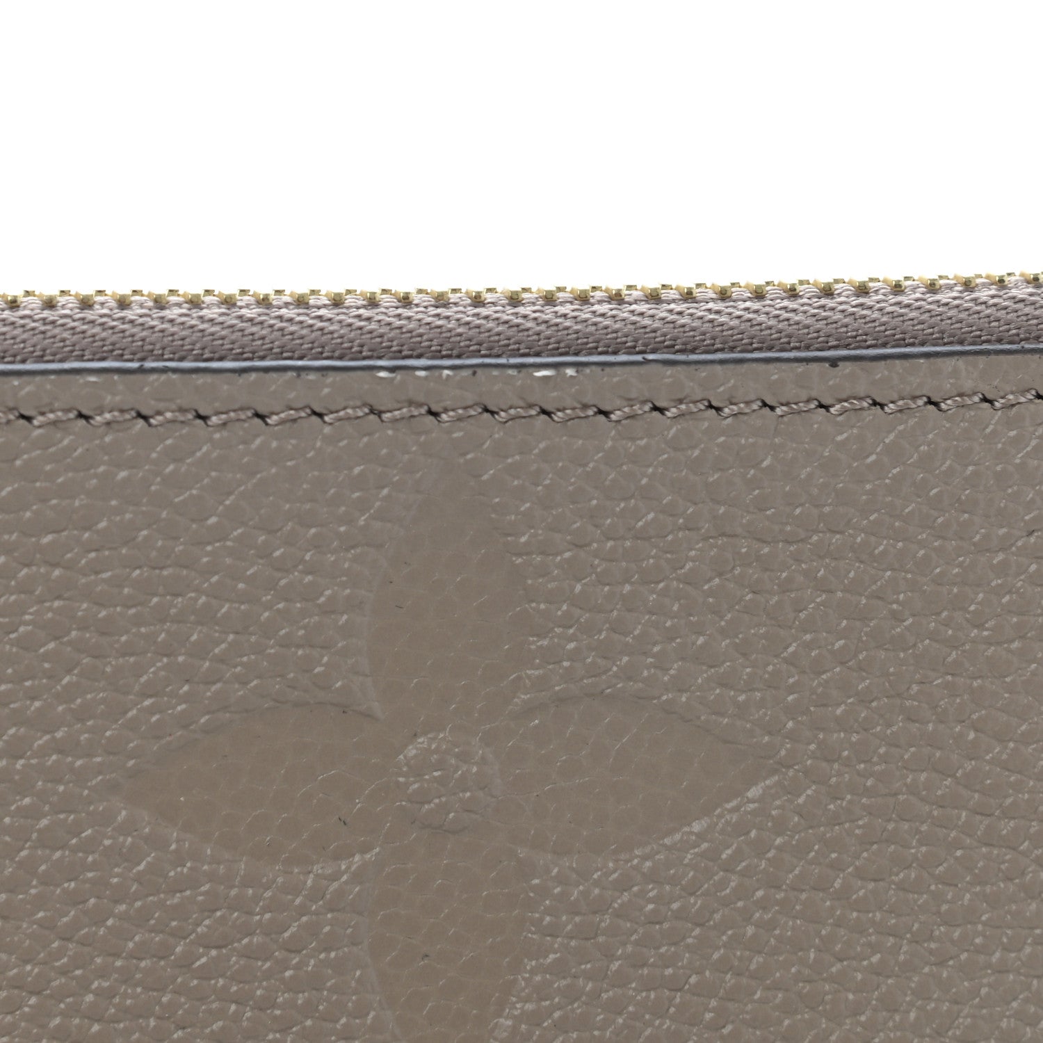 Louis Vuitton Empreinte Monogram Giant Neverfull MM Pochette Tourterelle 7 of 8