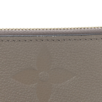 Louis Vuitton Empreinte Monogram Giant Neverfull MM Pochette Tourterelle 7 of 8