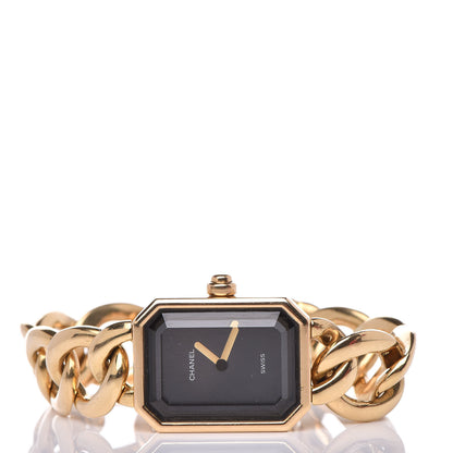 Chanel 18K Yellow Gold 20mm Chain Premiere Quartz Watch M 3 of 6