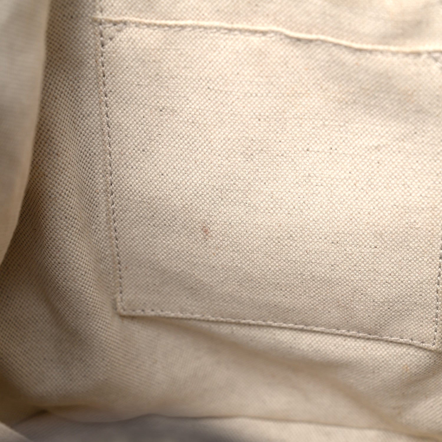 Gucci GG Supreme Monogram Neo Vintage Drawstring Bucket Backpack Beige New Acero Crop 13 of 22