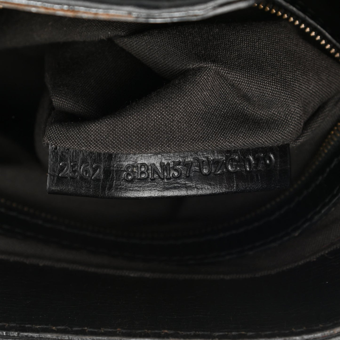 Velvet Zucca Small Bag De Jour Black