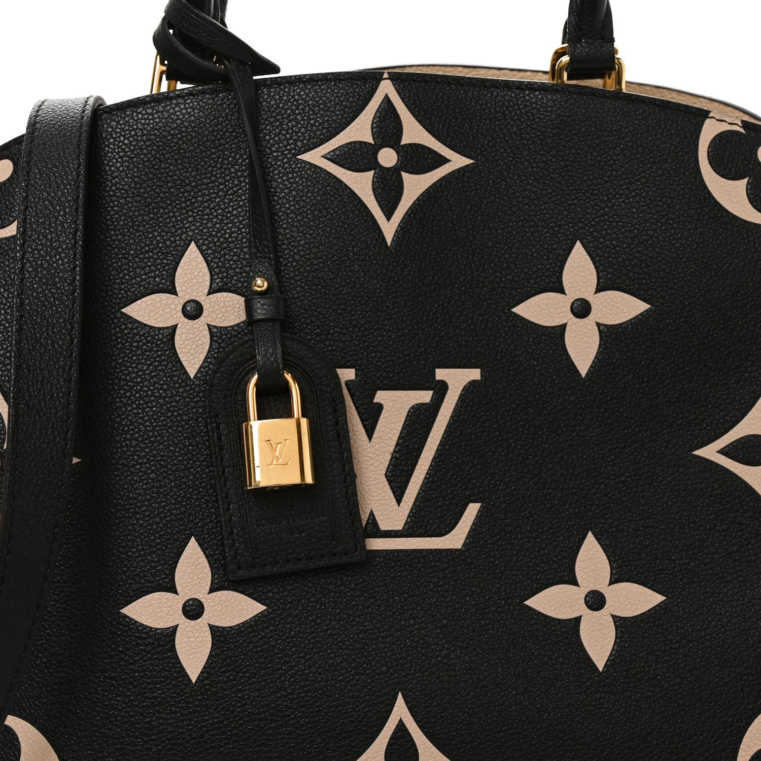 Louis Vuitton Empreinte Monogram Giant Grand Palais Black Beige 7 of 9